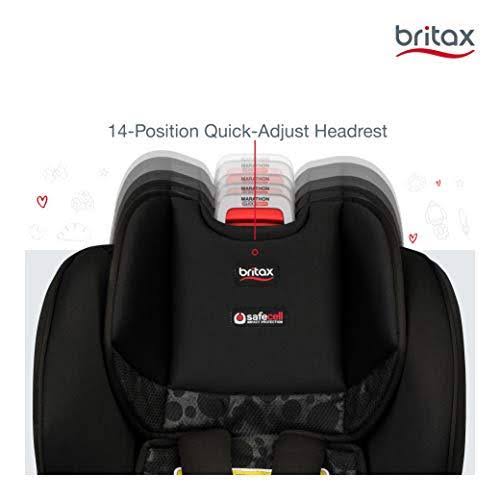 Britax Marathon ClickTight Convertible Car Seat - 1 Layer Impact Protection, Bubbles [Amazon Exclusive]