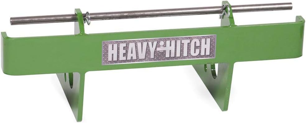 Heavy Hitch Quick Attach Front Suitcase Weight Bracket - Complete Kit, Green