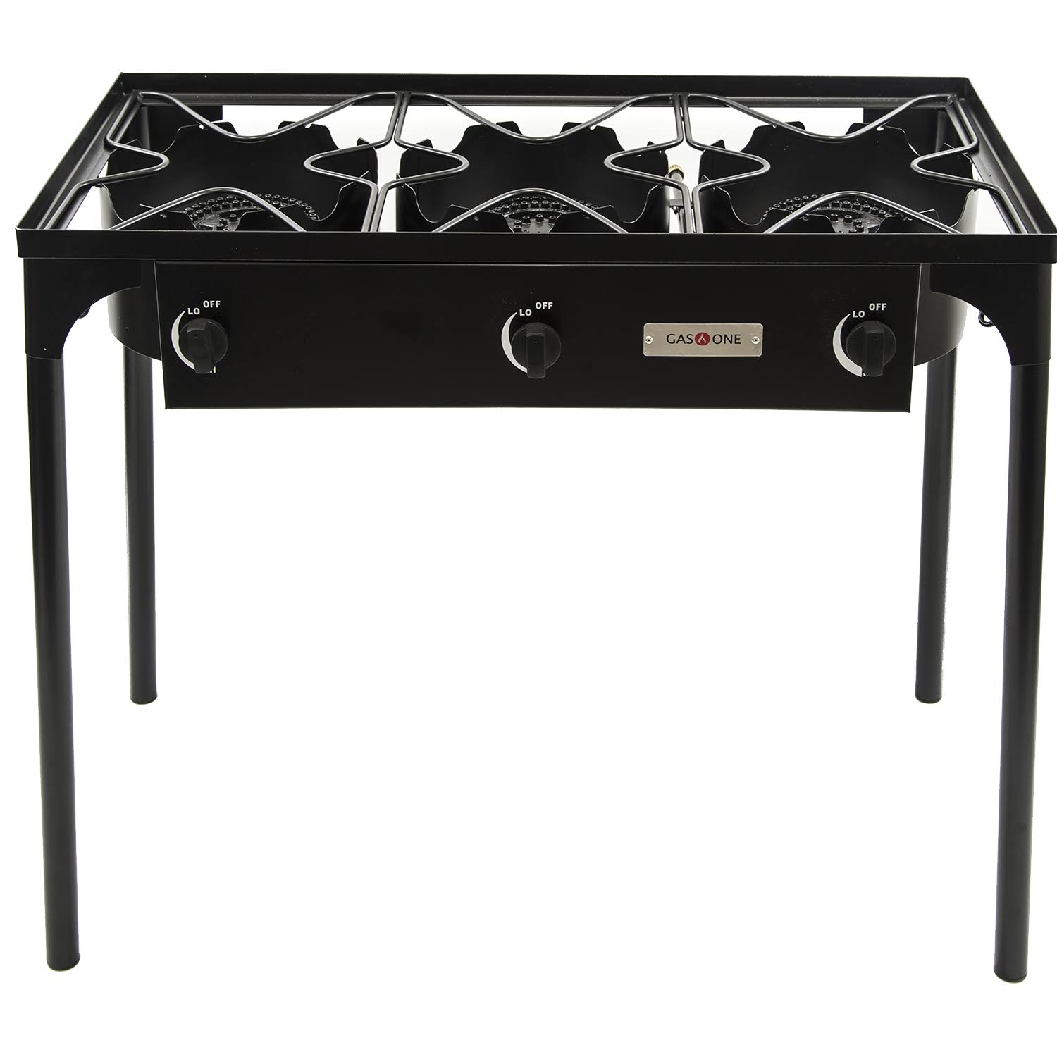GAS One Triple Burner GAS Propane Cooker Outdoor Camp Stove, BBQ Grill