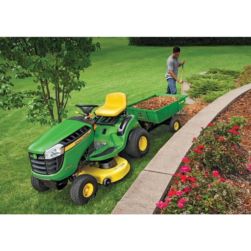 John Deere 450 lb. 7 Cu. ft. Tow-Behind Poly Utility Cart