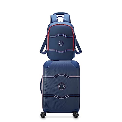 DELSEY PARIS Chatelet Air 2.0 Hardside Luggage with Spinner Wheels, Angora, Checked-Large 28 Inch