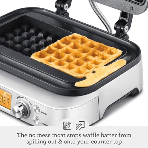Breville Bwm620Xl The Smart Waffle Pro 2 Slice Waffle Maker Bje510Xl Stainless Steel Bje510Xl countertop griddle appliance