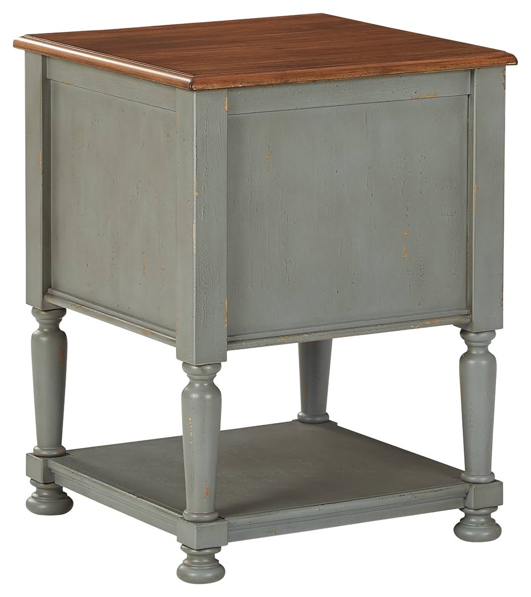 Mirimyn - Gray/Brown - Accent Cabinet
