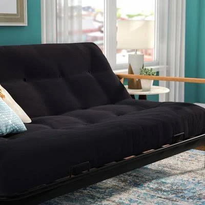 Alwyn Home Vitality Cotton Futon Mattress Thickness: 6