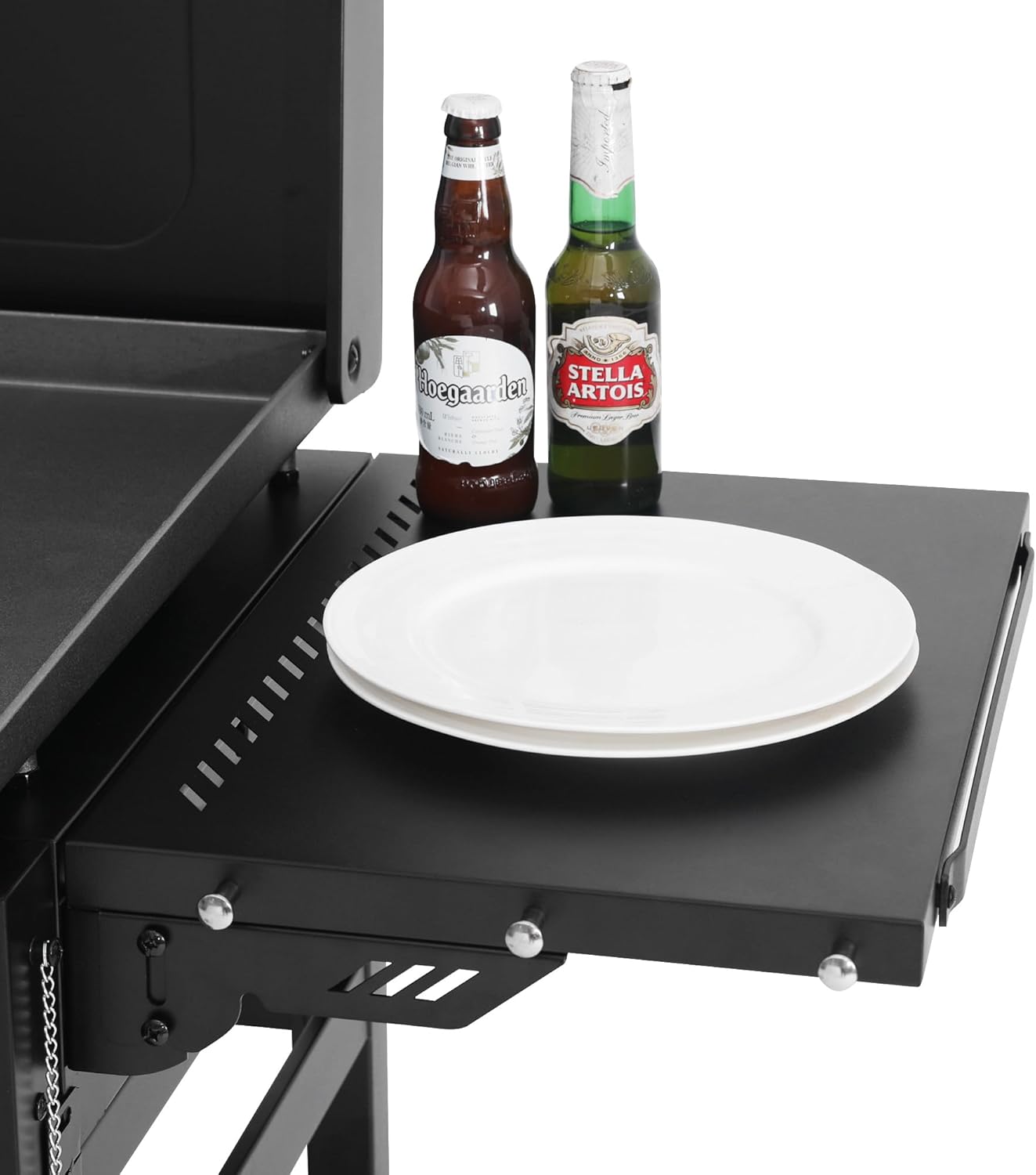 Royal Gourmet GB4000P 4-Burner Propane Gas Griddle with Hard Cover, 35-Inch Flat Top BBQ Grill, 52,000 BTU, Outdoor Griddle Cooking Station for Backyard and Tailgating, Black