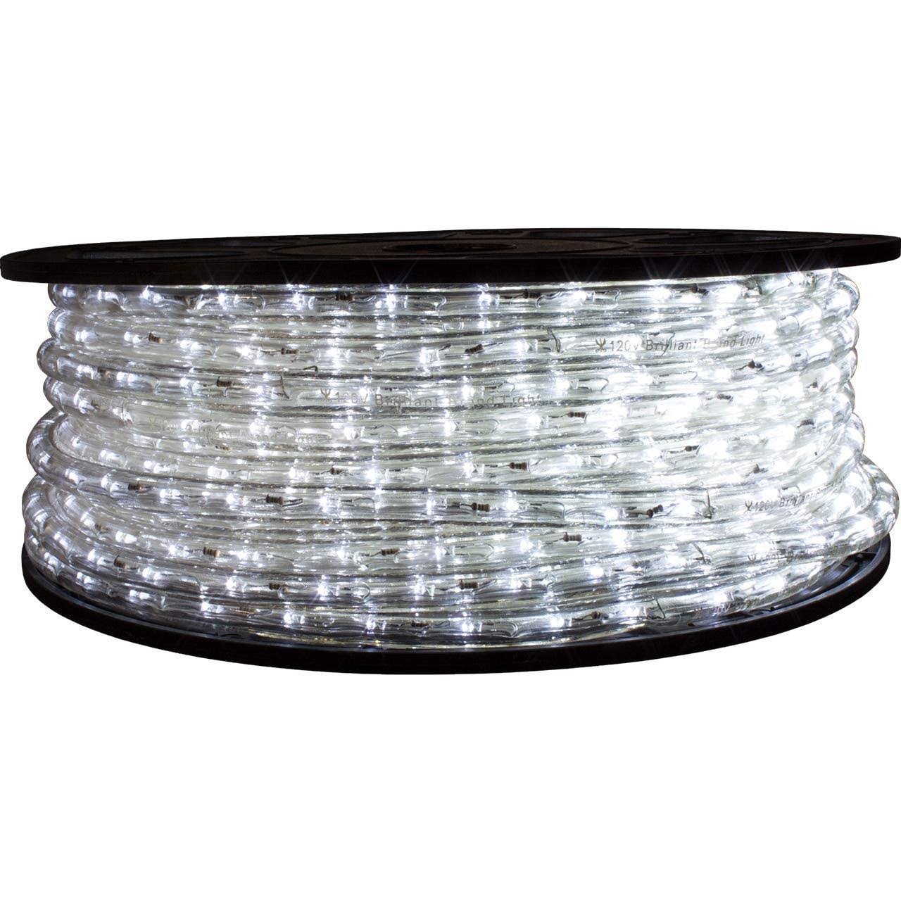 Cool White LED Rope Light - 120 Volt - 148 Feet