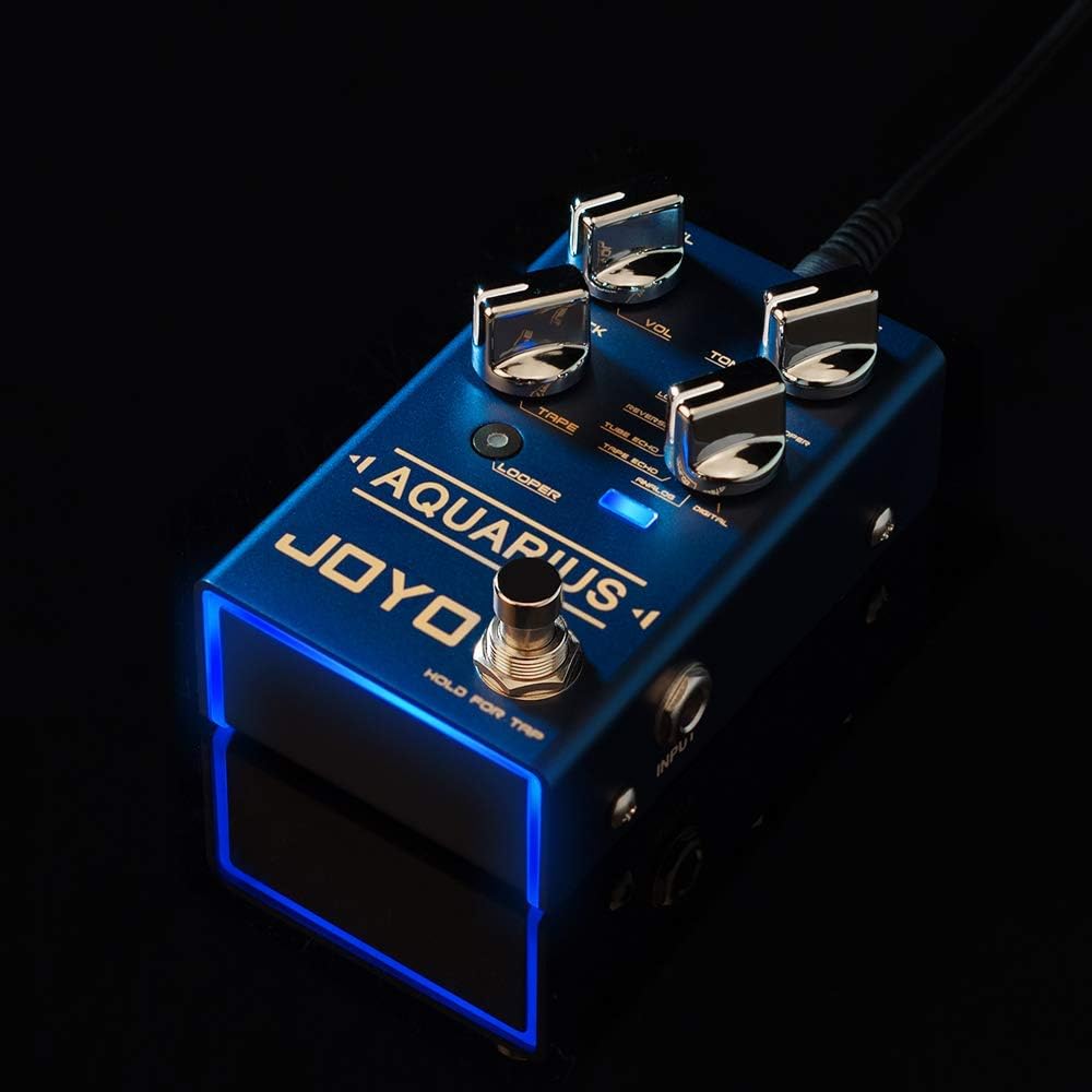 JOYO Effect Pedals, Digital Delay with Looper and Digital Reverb with MOD Octave Pedals for Electric Guitar Most Frequently Combination Budget Pedals in Bundle