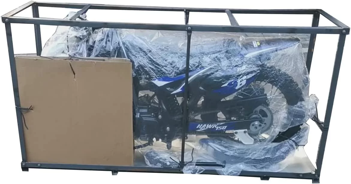 X-Pro Brand New Hawk 150cc Pit Dirt Bike with 5-Speed Manual Transmission, Kick Start 19"/16" Wheels