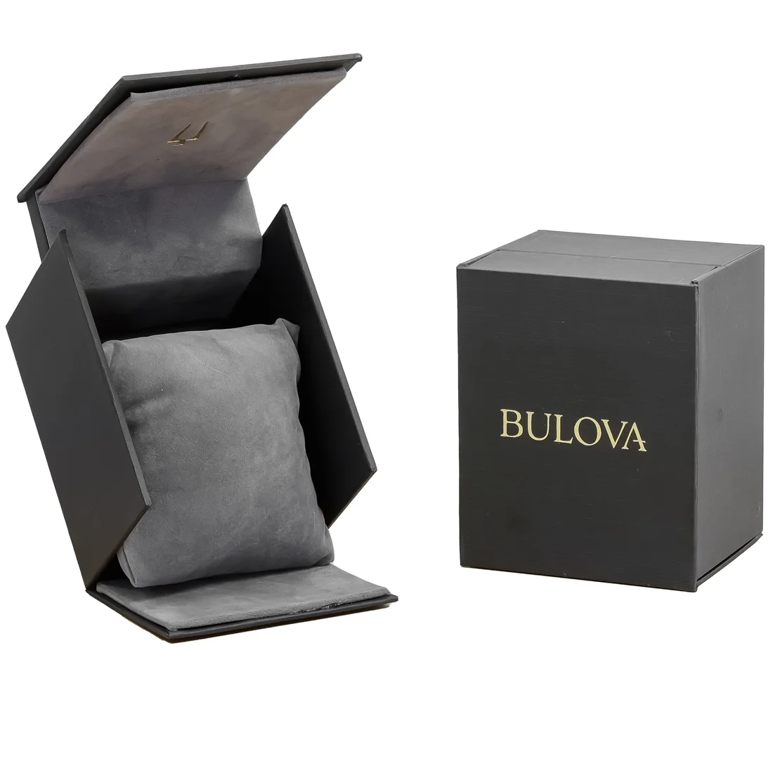 Bulova Mens Precisionist Carbon Fiber Dial Stainless Steel Watch 98B405