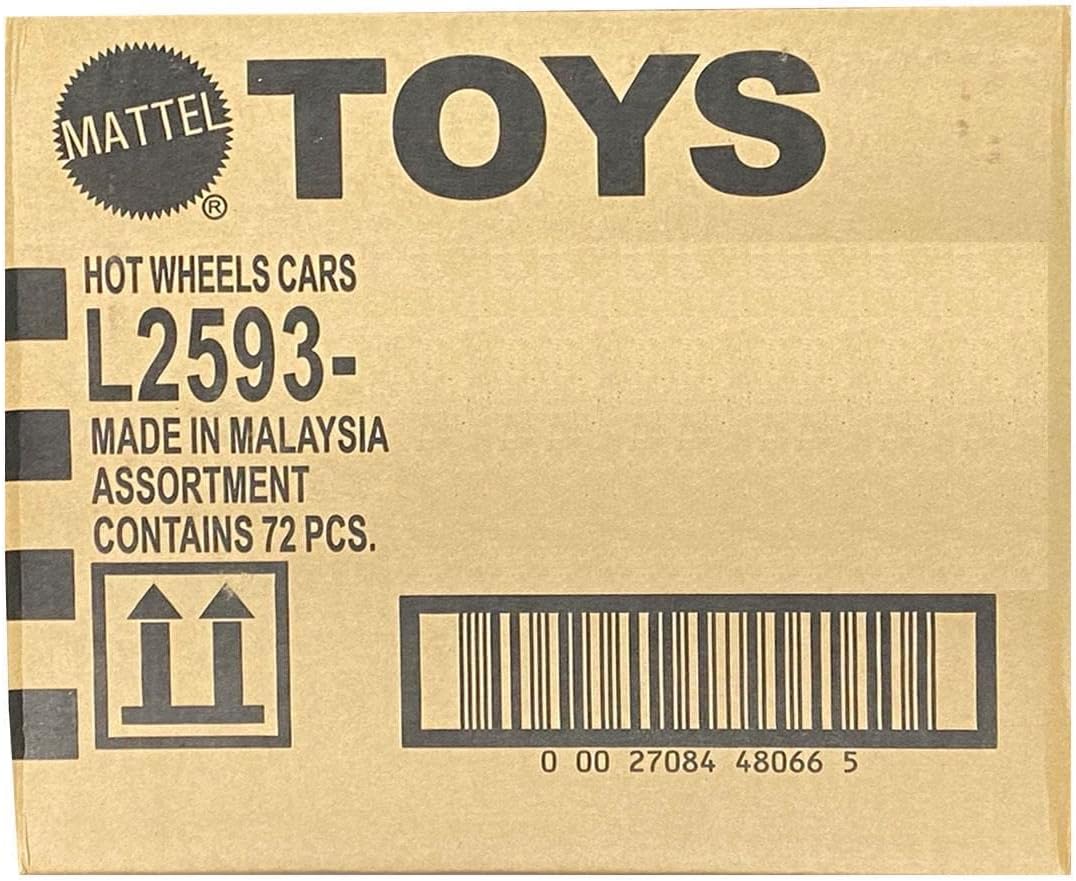 Mattel Hot Wheels 72 Count Random Case Basic Die-Cast Toy Cars