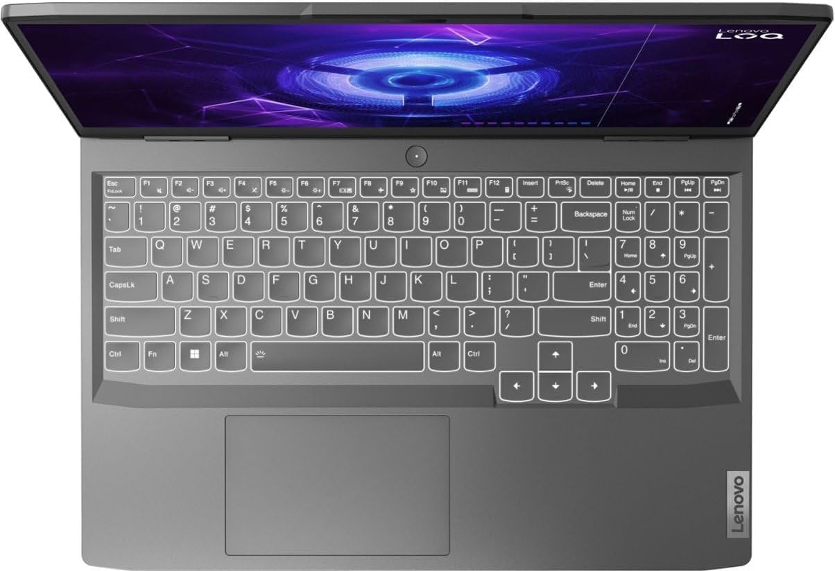Lenovo Loq 15 Gamming Laptop Intel 8-core i5-13420H up to 4.6Ghz 16GB DDR5 512GB SSD WiFi + BT Backlit Keyboard HDMI W11 Nvidia 4GB (Loq15 - Renewed)