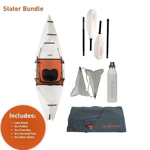 Oru Kayak Foldable Kayak Lake Sport | Lightweight, Portable & Stable - Lake and River Kayaks - Beginner, Intermediate