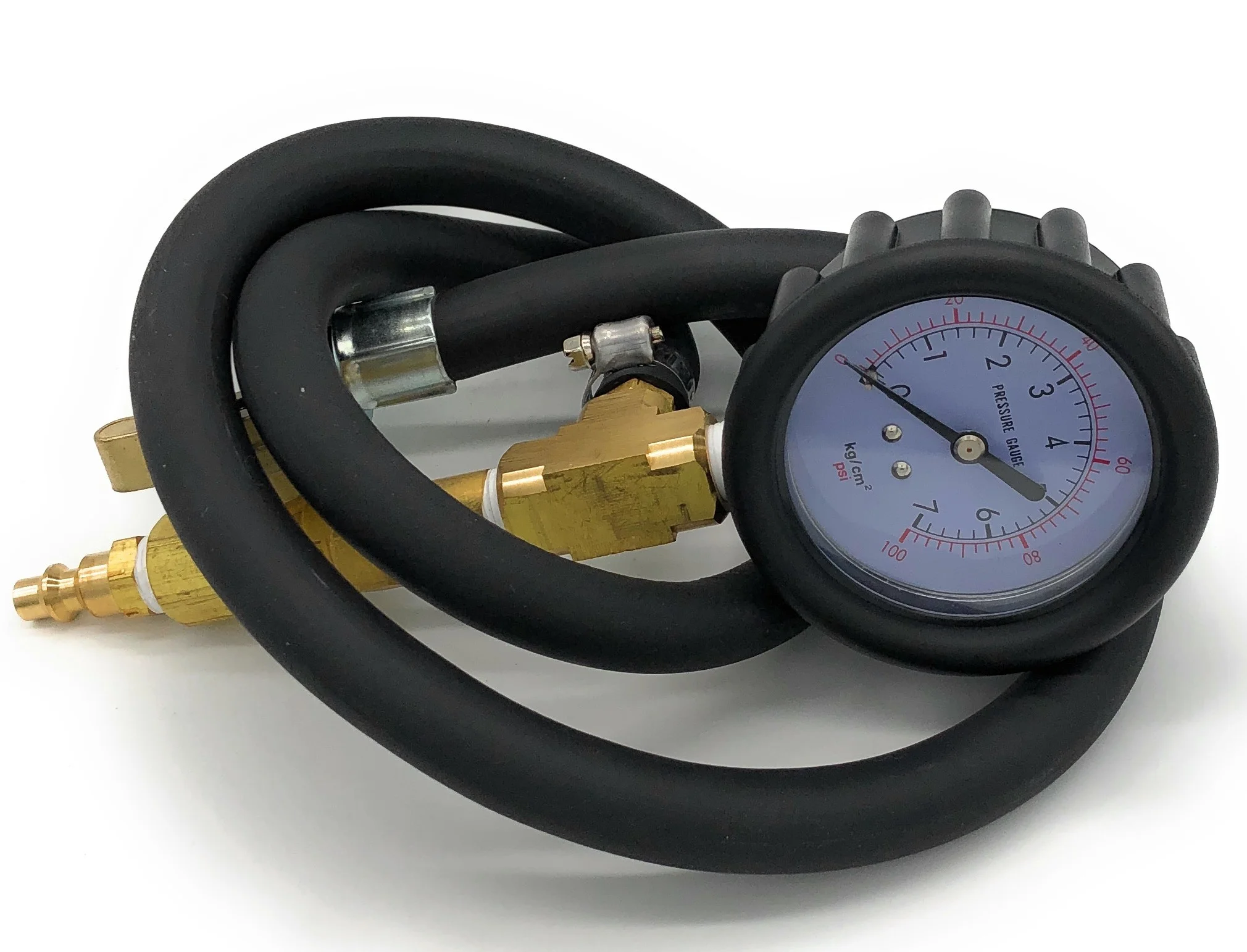 ONESTOCK Water Pressure Test Kit for Plumbing Lines, Boilers, Water Tanks - Measures 0-100 Psi