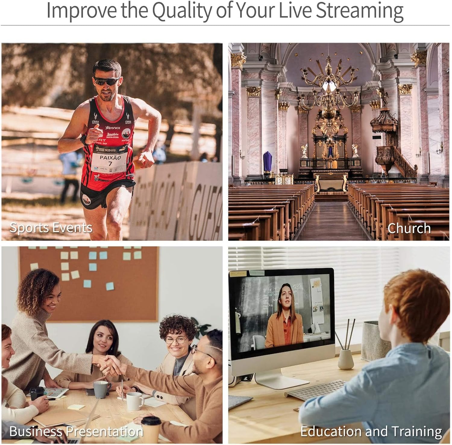 FEELWORLD LIVEPRO L1 V1 Multi Camera Video Mixer Switcher 2 Inch LCD Display 4 x HDMI Inputs USB 3.0 Output Format Real Time Production Live Streaming Lightweight