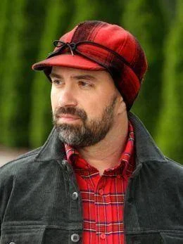 Stormy Kromer Rancher Cap (7 5/8 Red/Black Plaid)