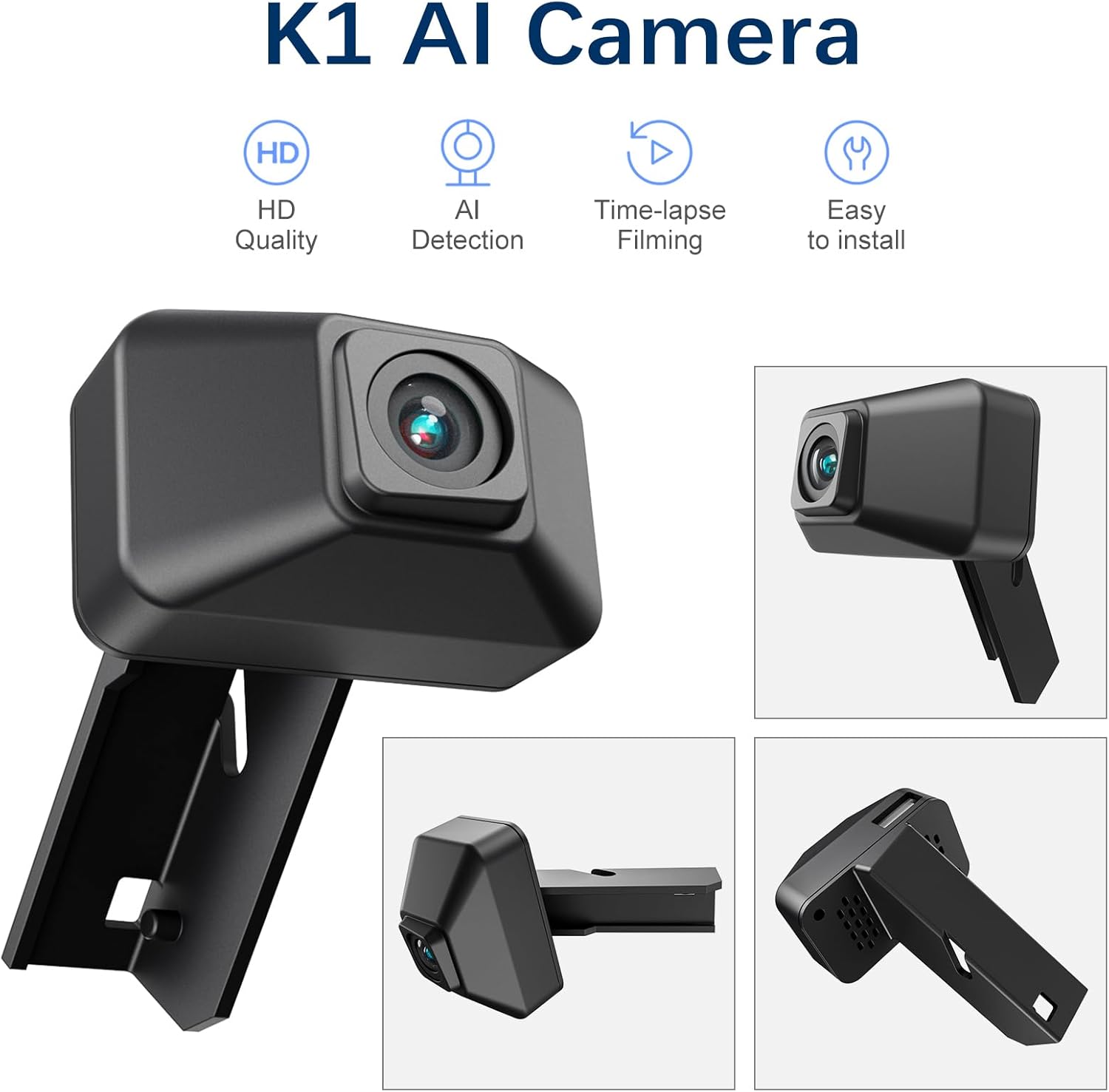 Official Creality K1 Speedy 3D Printer Bundle with AI Camera - Experience 600mm/s High-Speed Printing with Advanced Monitoring and Filming Capabilities!