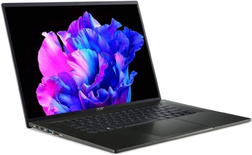 acer Swift Edge 16" 4K OLED Laptop - AMD Ryzen 7-7735U 16GB LPDDR5 RAM 1TB PCle Gen 4 Solid State Drive Model SFE16-42-R8WB