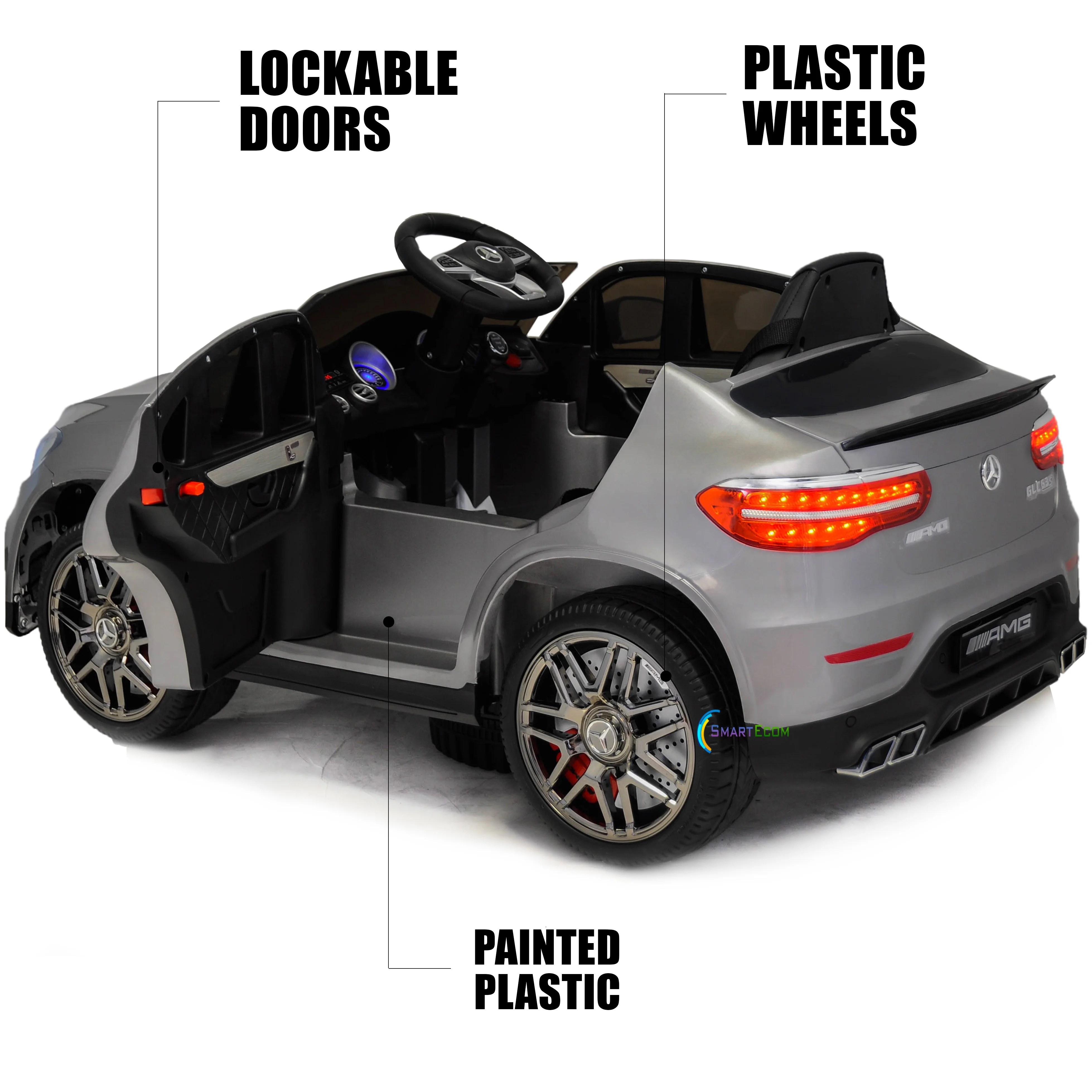 Mercedes GLC63S 12V Powered Ride on Car for Kids with Remote Control