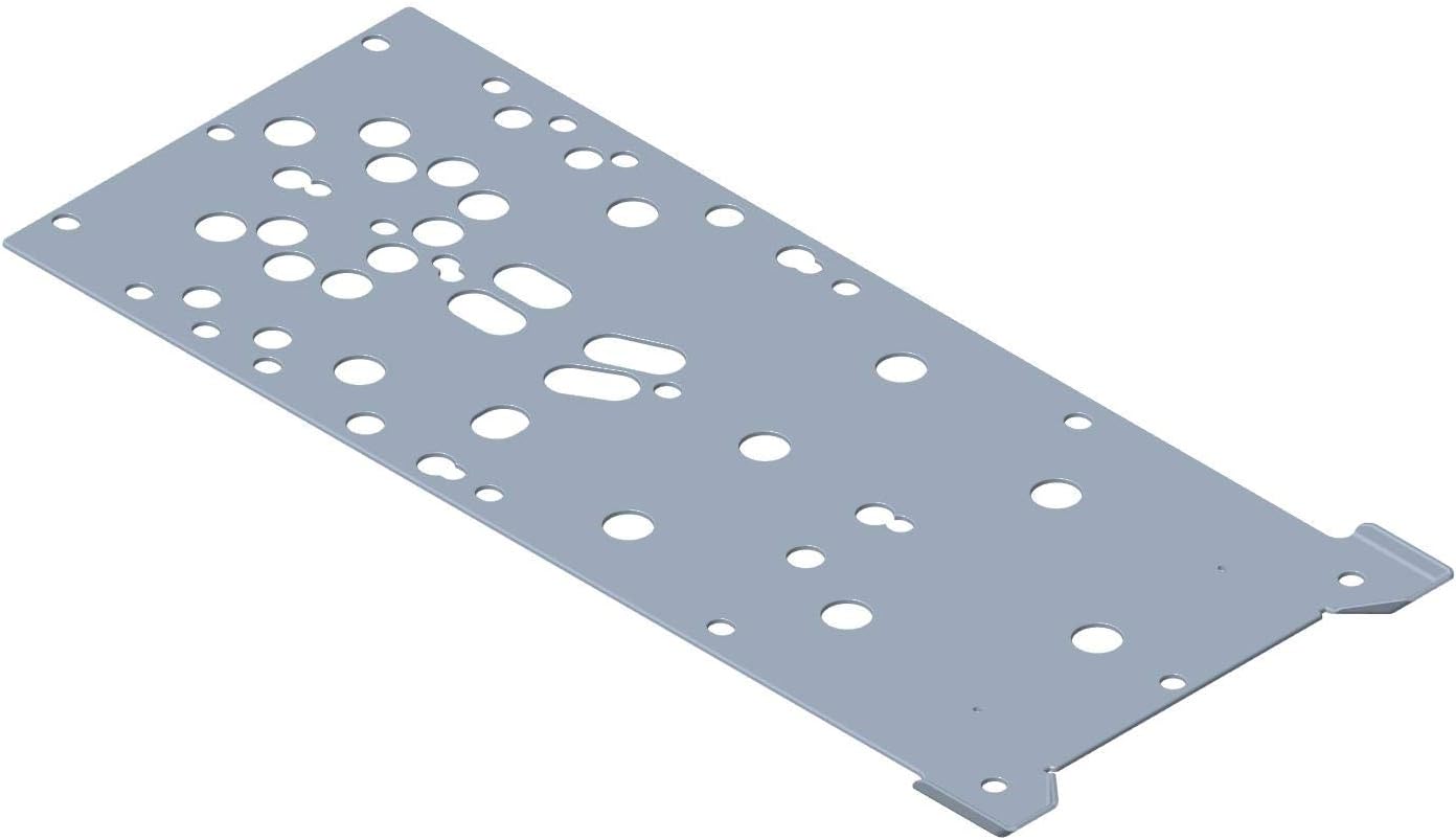 Polaris Off Road Skid Plate, Gloss Black, Genuine OEM Part 5438572-070, Qty 1