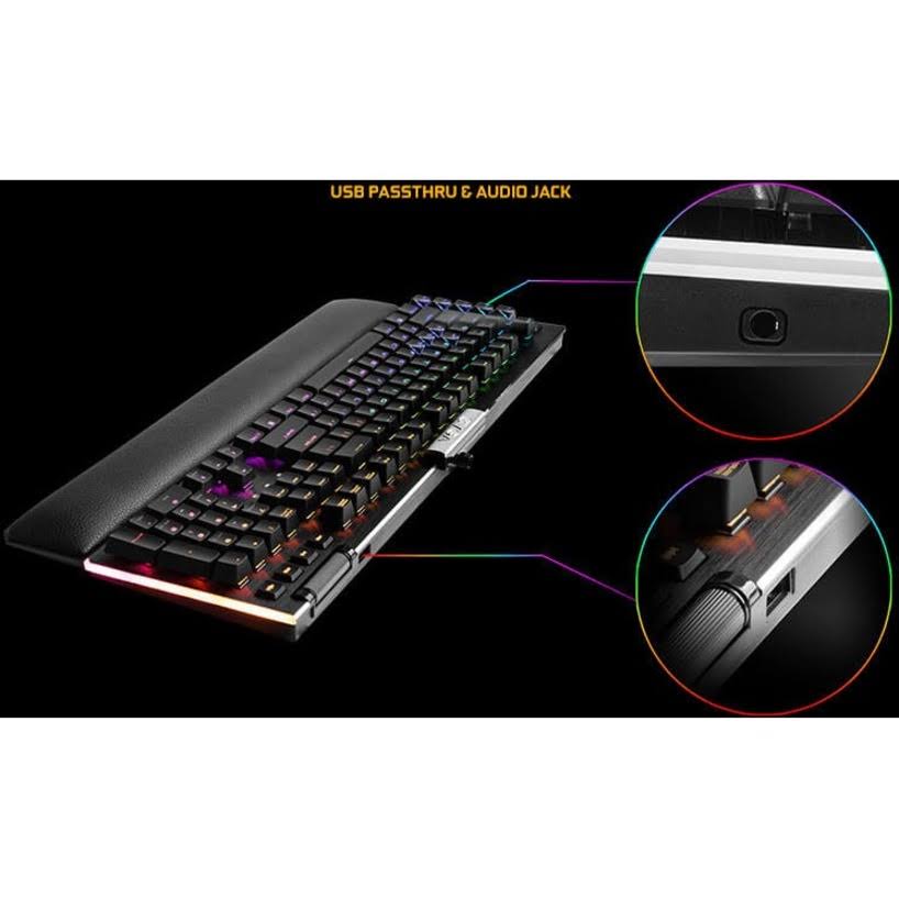 EVGA Z20 RGB Optical Clicky Mechanical Gaming Keyboard 812-W1-20US-KR