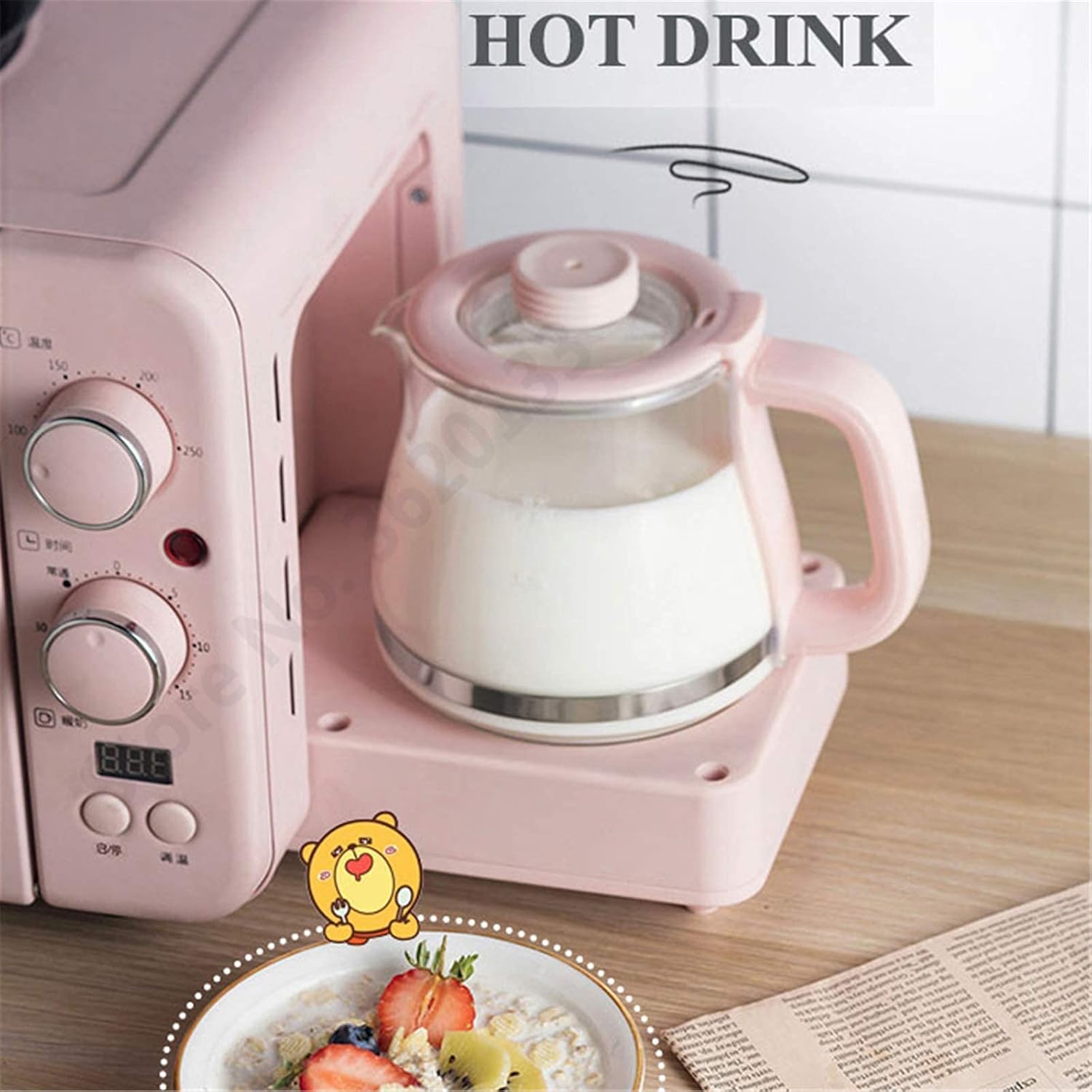 Oven Enamel Interior Built in Electric Single Oven - Stainless Steel Premium Convection Halogen Oven Cooker Mini Oven and Grill Ideal for Roasting,Baking
