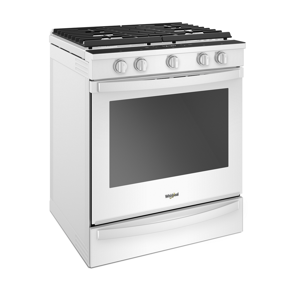 WHIRLPOOL WEG750H0HW  SLIDE IN GAS RANGE Stainless Steel
