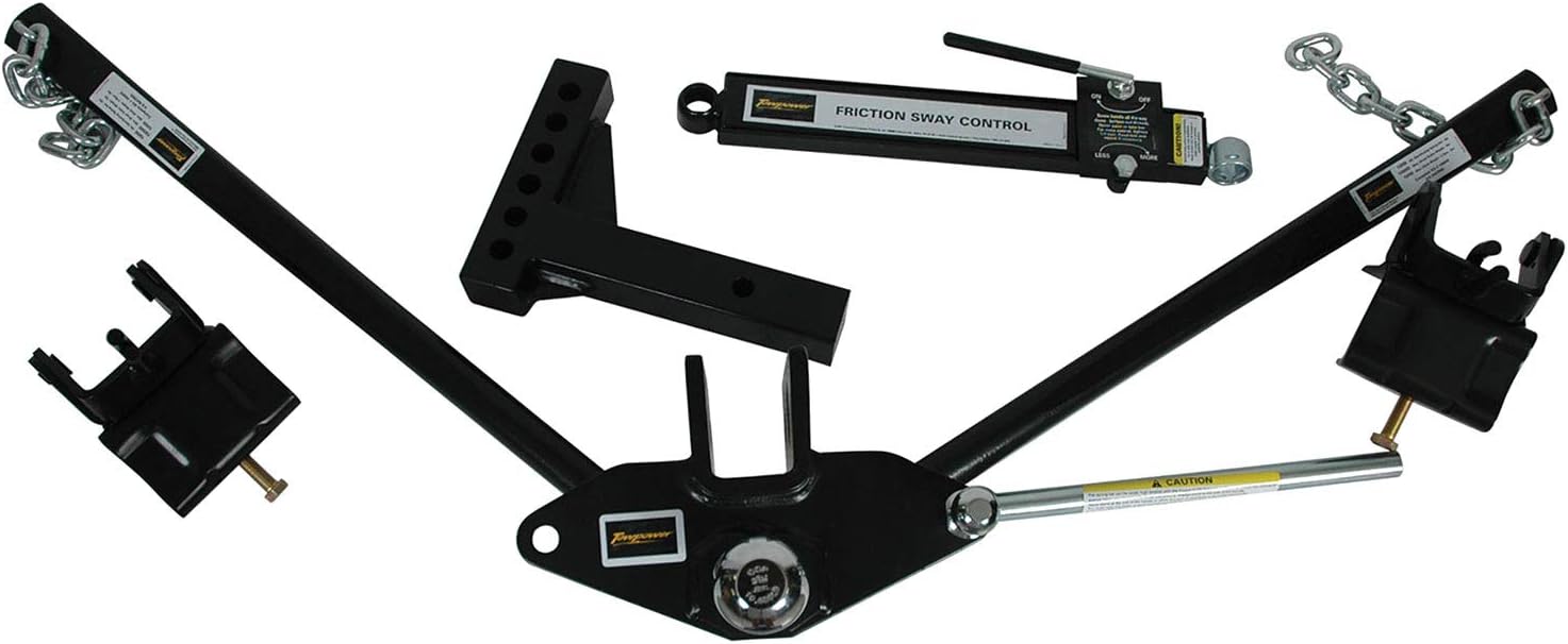 Reese Integrated Sway Control Weight Distribution Kit, 11,500 lbs. Capacity, Shank Included