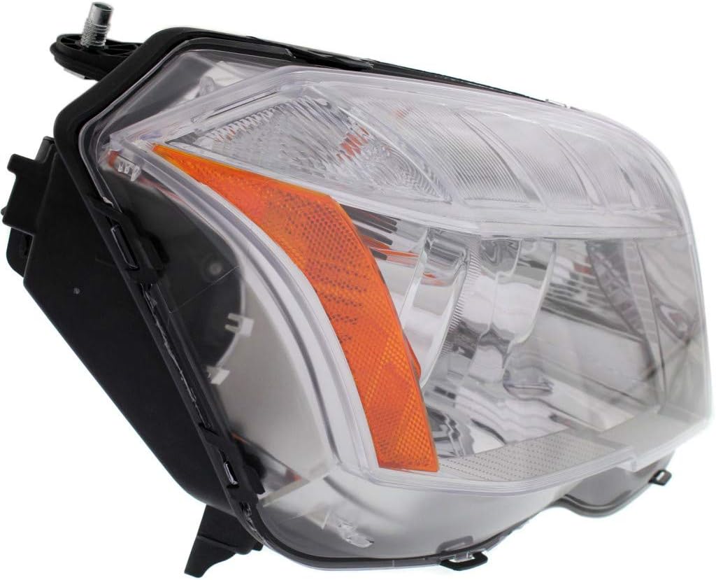 CarLights360: For Mercedes-Benz GLK350 Headlight Assembly 2010 2011 2012 Passenger Side w/Bulbs Halogen Replacement For MB2503188