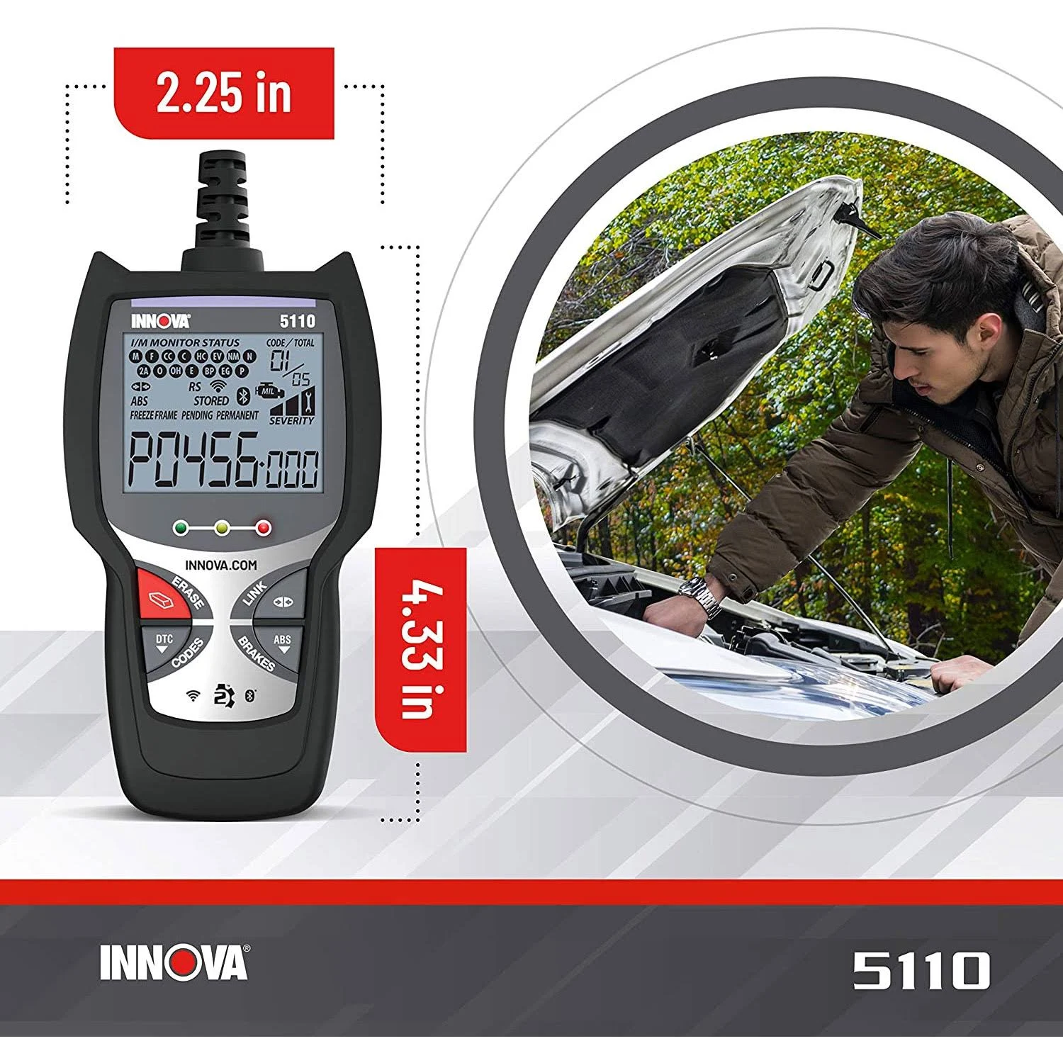 Innova 5110 CarScan Reader OBD2 Code Reader