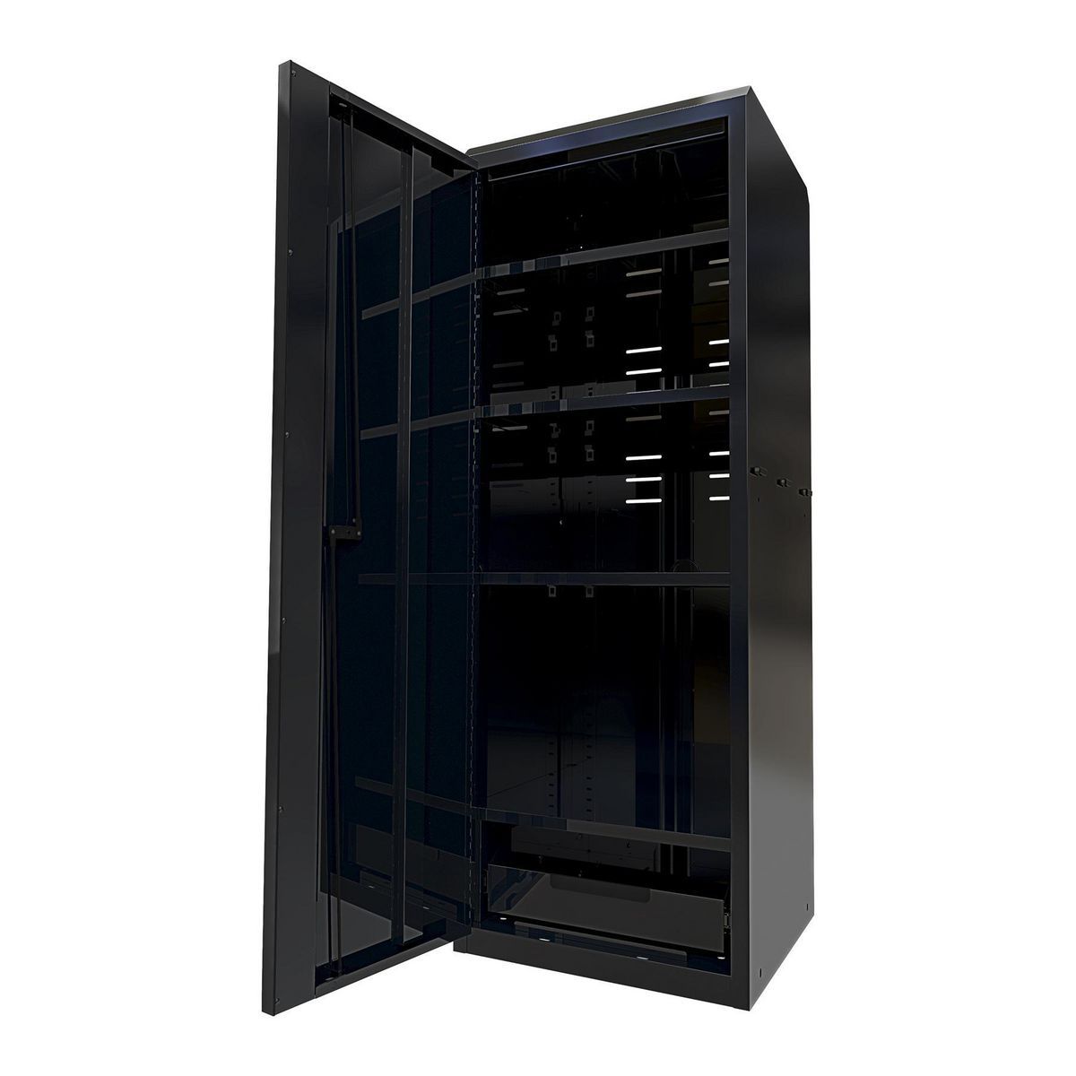 U.S. GENERAL 22 in. End Locker, Series 3, Blue