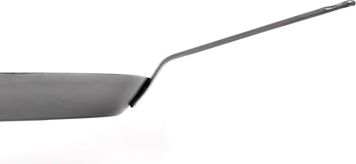 Matfer Bourgeat Black Carbon Steel Fry Pan, 11 7/8