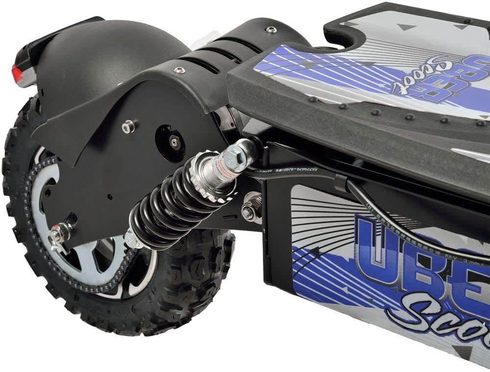 UberScoot 1600w 48v Electric Scooter, Black, Large