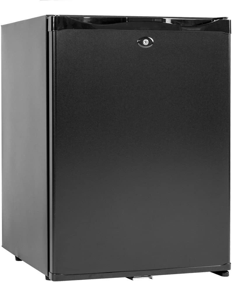 Smad 12 Volt Refrigerator Mini Fridge with Lock Compact Refrigerator for Bedroom Dorm Office No Noise