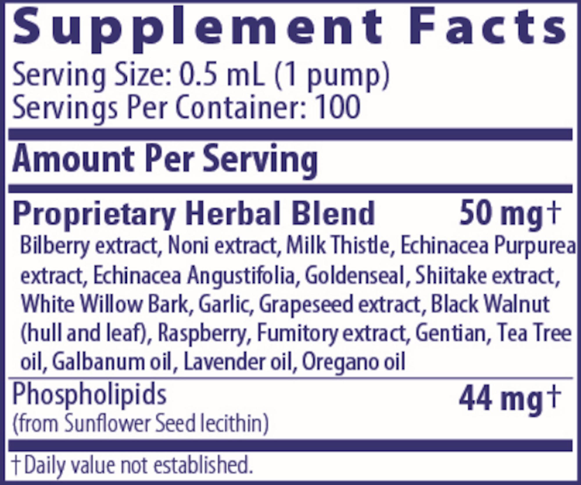 Biocidin LSF - Bio-Botanical Research
