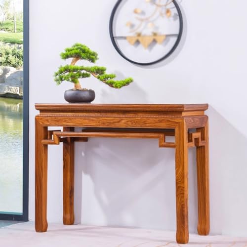 ENGENDER Altar Table Mahogany Furniture Rosewood Flat Head Table Rosewood Console Table Chinese Style Solid Wood Nave Case Living Room Console Table Buddhist Altar (Size : Small)