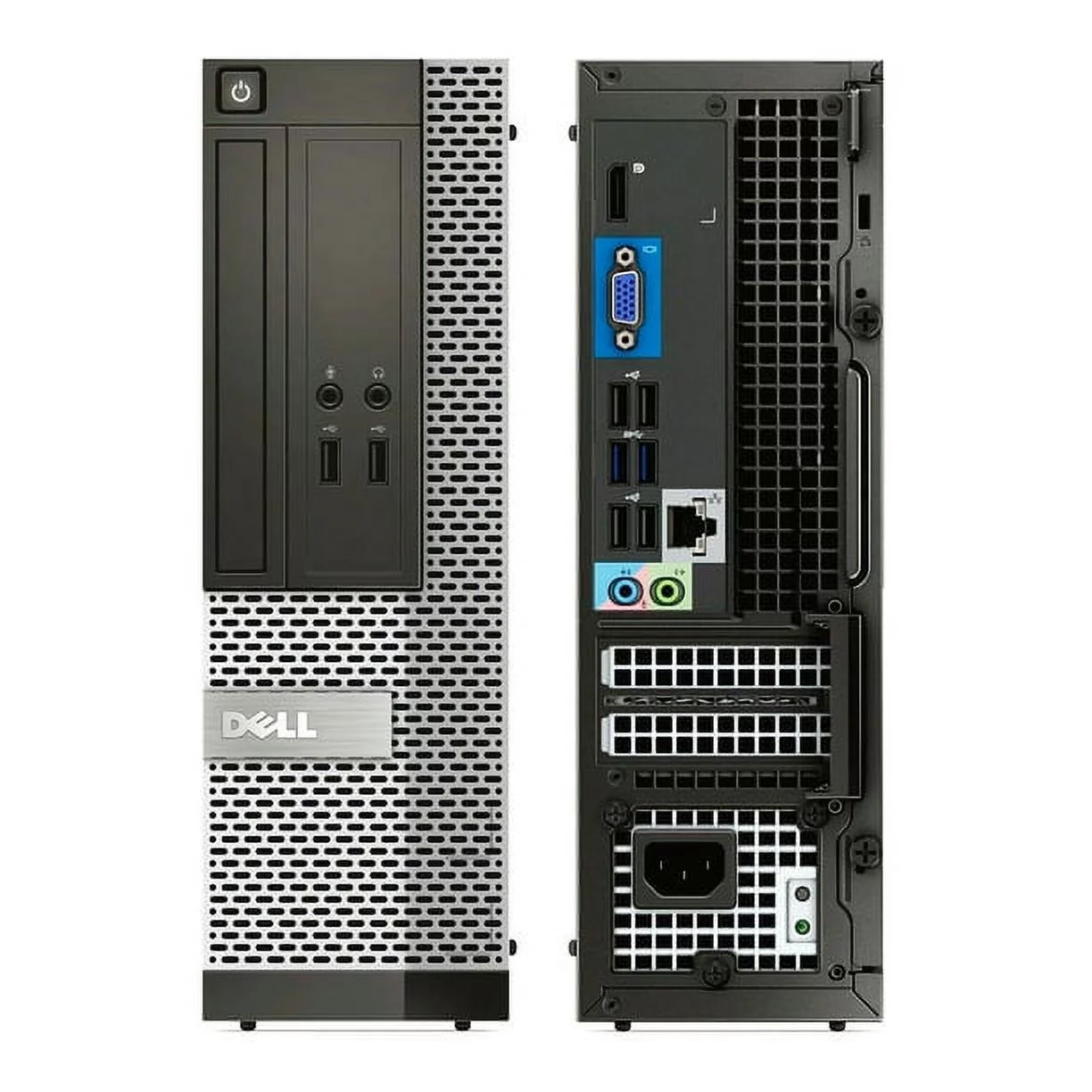 Dell Optiplex 7010 Business Desktop Premium Computer Tower PC (Intel Quad Core i5-3470, 16GB RAM, 2TB HDD + 120GB Brand New SSD, USB 3.0, DVD-RW, Wireless WIFI) Win 10 Pro
