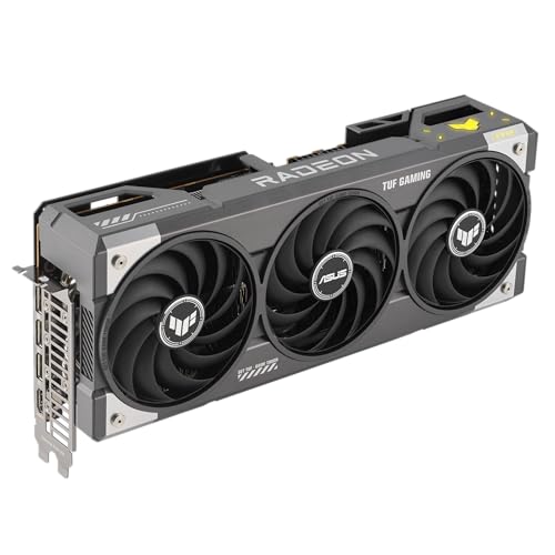 ASUS Prime Radeon™ RX 9070 XT OC Edition Graphics Card (PCIe 5.0, HDMI/DP 2.1, 2.5-Slot Design, axial-tech Fans, Dual Ball Fan Bearings, Dual BIOS, GPU Guard)