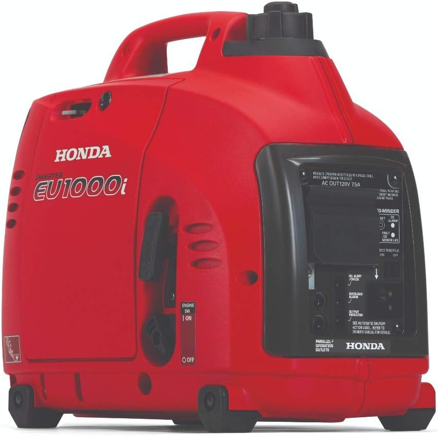 Honda 663510 EU1000i 1000 Watt Portable Inverter Generator with Co-Minder