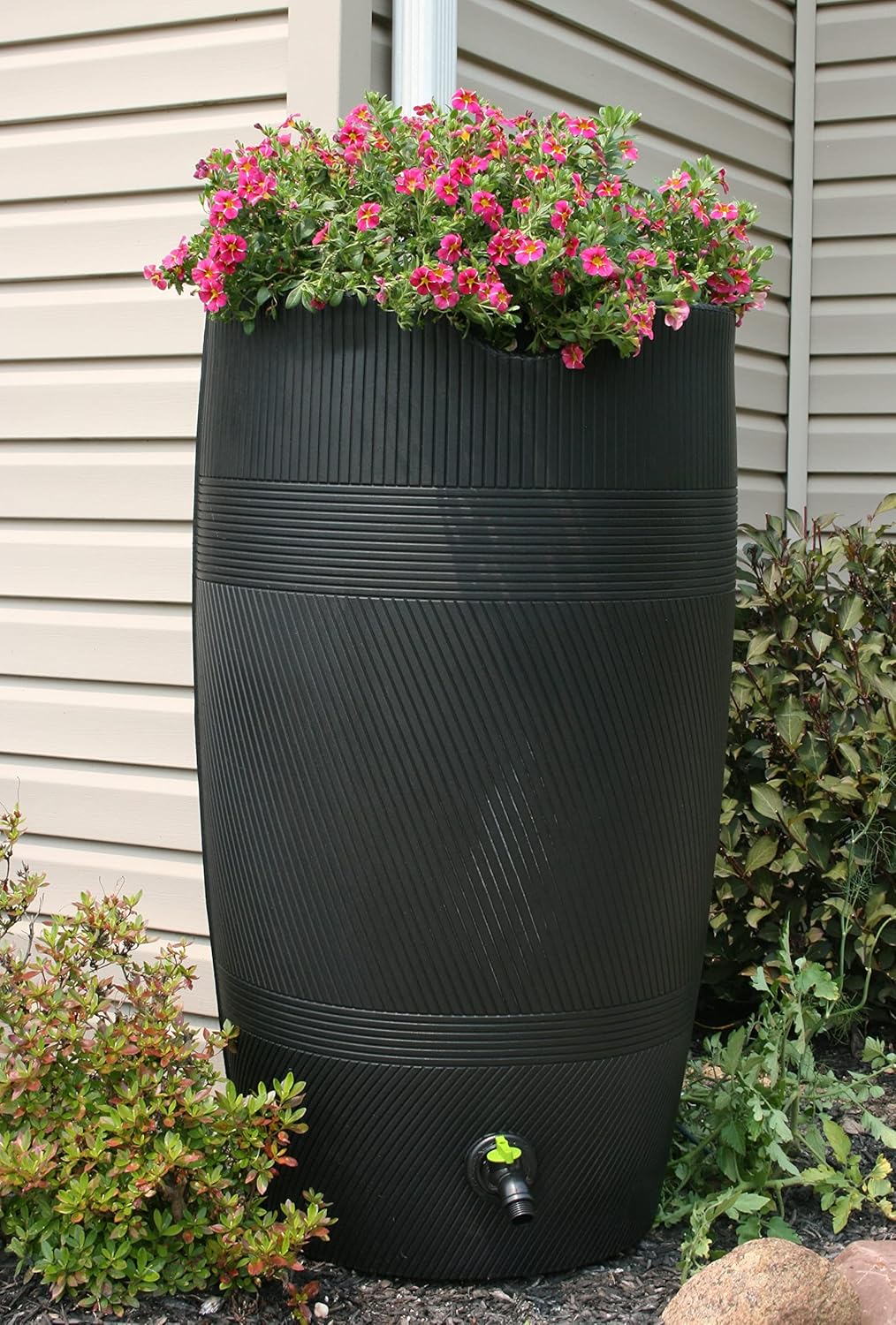 Impressions Eco Havana 50 Gallon Rain Saver - Contains Recycled Material