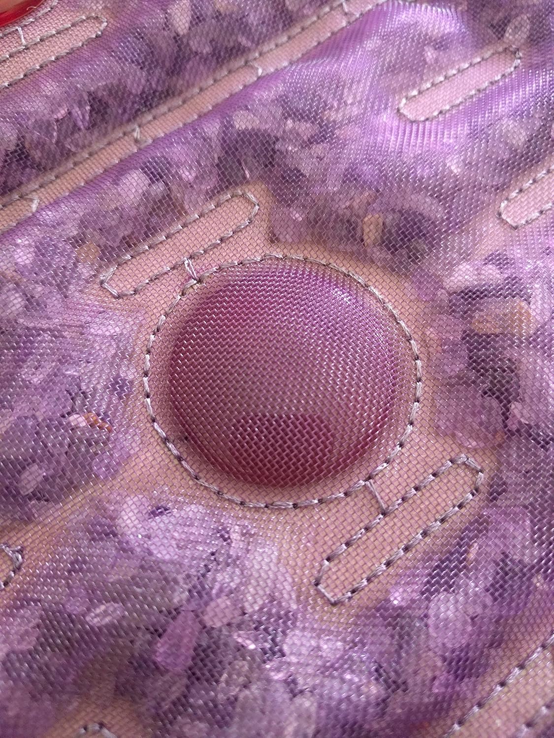 MediCrystal Far Infrared Amethyst Mat 72"L x 32&rdquo;W + 81 Natural Agates + 24 Photon&nbsp;Red Lights - Bio Stimulation Therapy for Back Pain - FDA Registered Manufacturer - Professional FIR Heating Pad