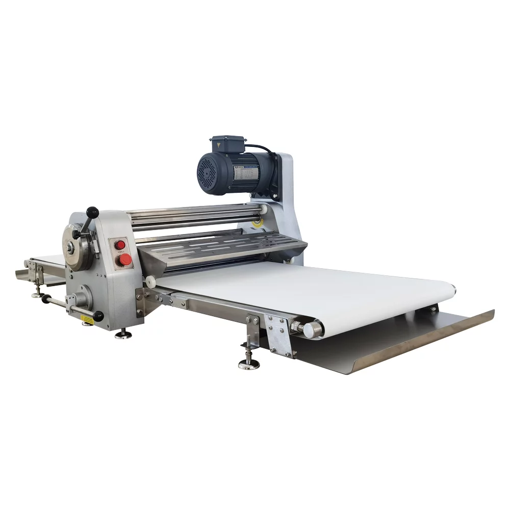 Commercial Use Dough Sheeter Collapsible Bench Top Pastry Machine 600mm