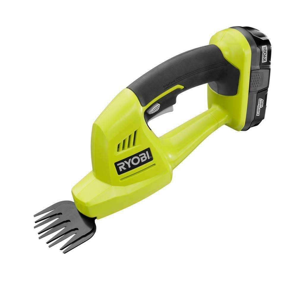 Ryobi P2910 ONE+ 18-Volt Lithium-Ion Cordless Grass Shear and Shrubber Trimmer