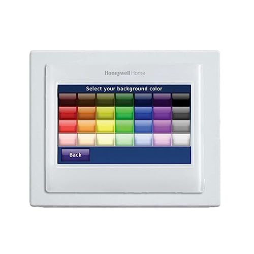 Honeywell Home RTH9585WF Wi-Fi Smart Color Thermostat, 7 Day Programmable, Touch Screen, Energy Star, Alexa Ready, C-Wire Required, Not Compatible with Line Volt Heating Gray