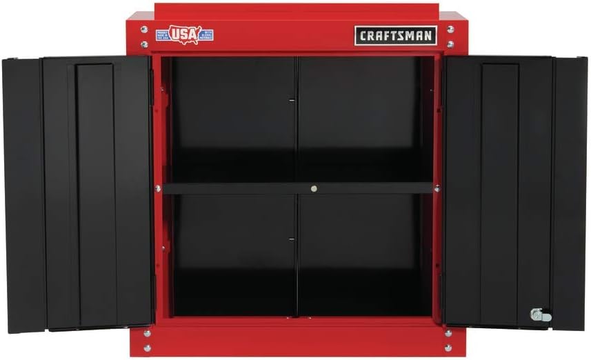 CRAFTSMAN Garage Storage, 28-Inch Wide Wall Cabinet (CMST22800RB)