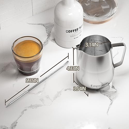 Espresso Machine Latte Coffee Makers 20 Bar, 2 IN 1 Professional Cappuccino Machine and Milk Frother Steam Wand Compatible for NS Original Capsules for Home Brewing