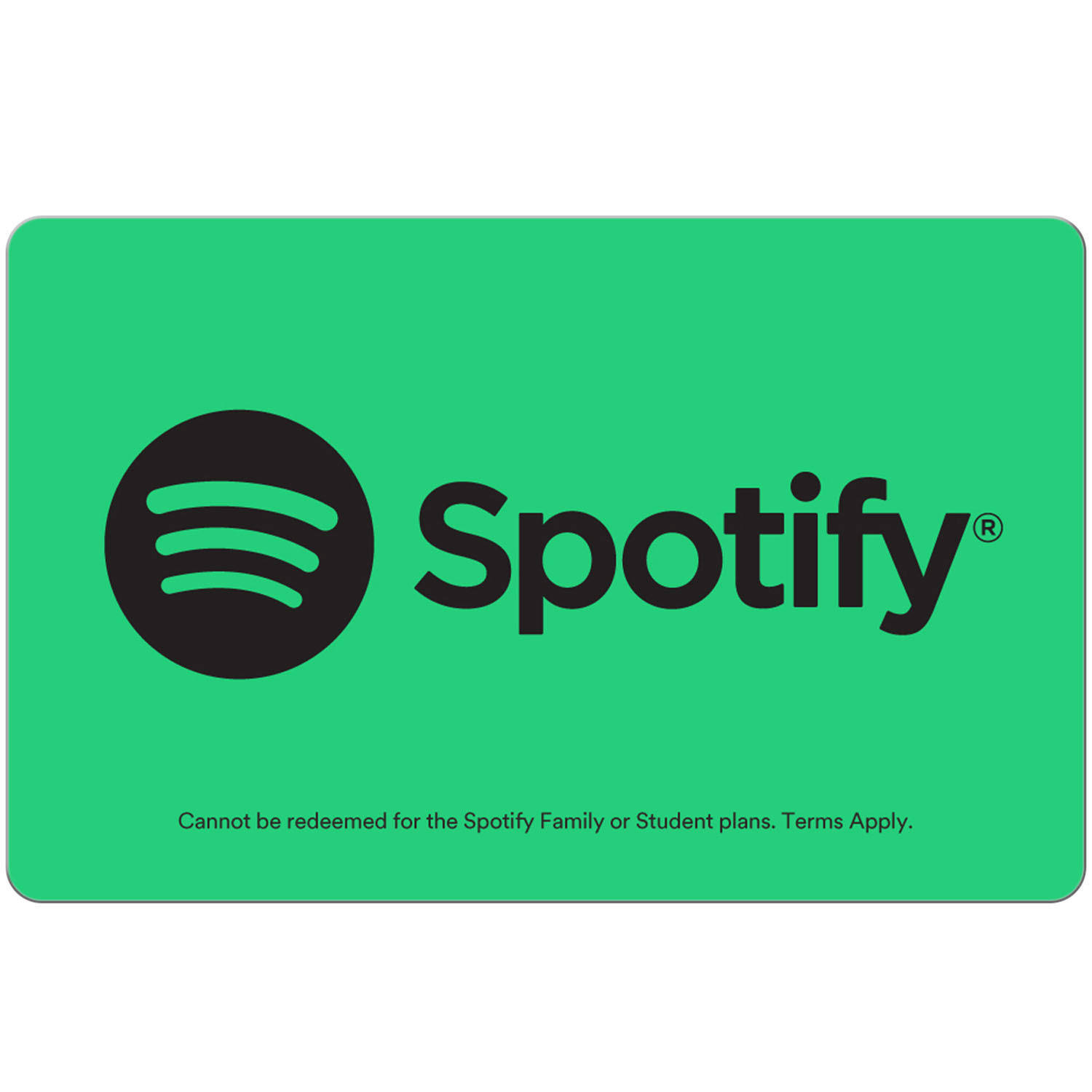 Spotify Gift Card (Email Delivery)