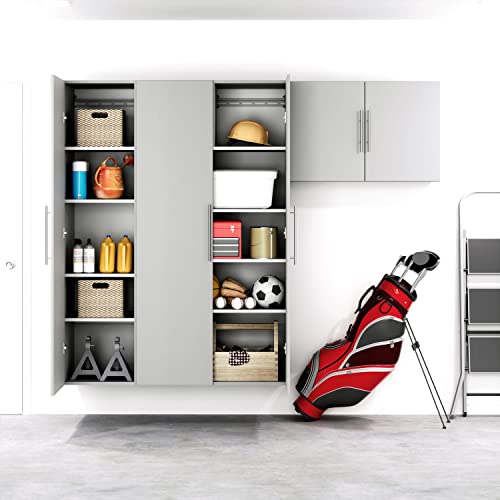 Prepac HangUps Upper Storage Cabinet - Elegant and Spacious Wall Cabinets to Maximize Your Storage, 36" Size, Classic White Finish
