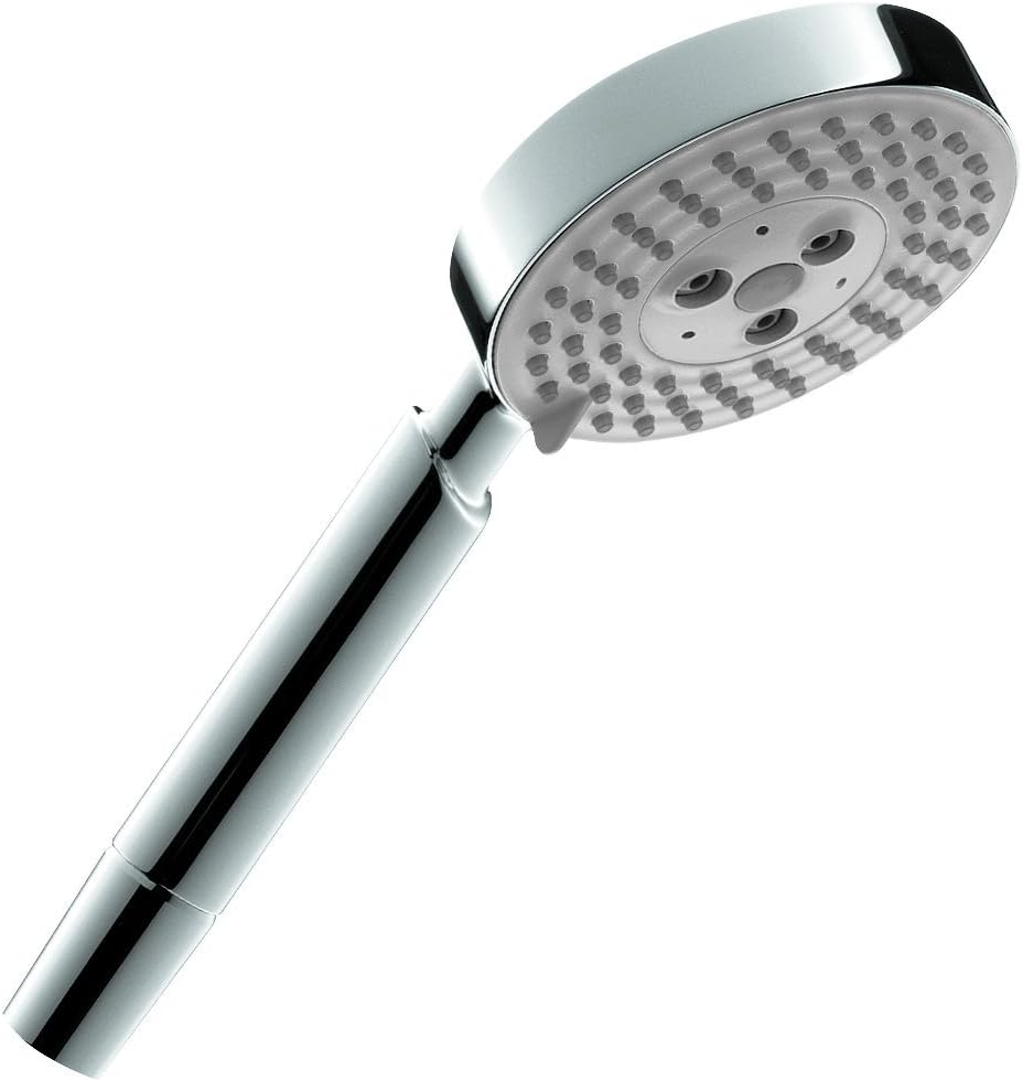 hansgrohe Raindance S Easy Install 4-inch Handheld Shower Head Modern 3 RainAir, BalanceAir, Whirl 04341000,Chrome,Small