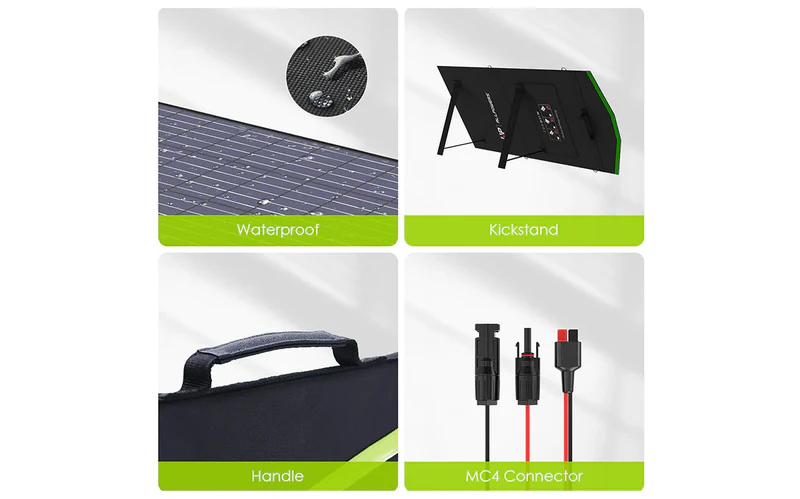 🔥Limited time discount ALLPOWERS Solar Generator Kit 4000W (R4000 + SP027 100W Solar Panel)