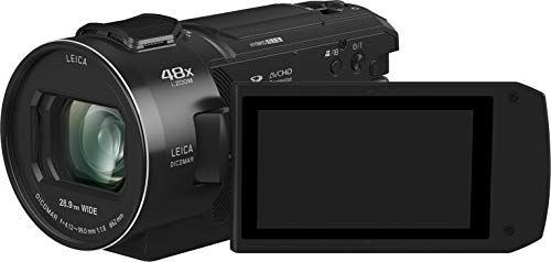 Panasonic HC-V800K FHD Cinema-like Camcorder, 24x Leica Dicomar Lens, 1/2.5" Bsi Sensor, Three O.I.S. Stabilizer Systems,Black